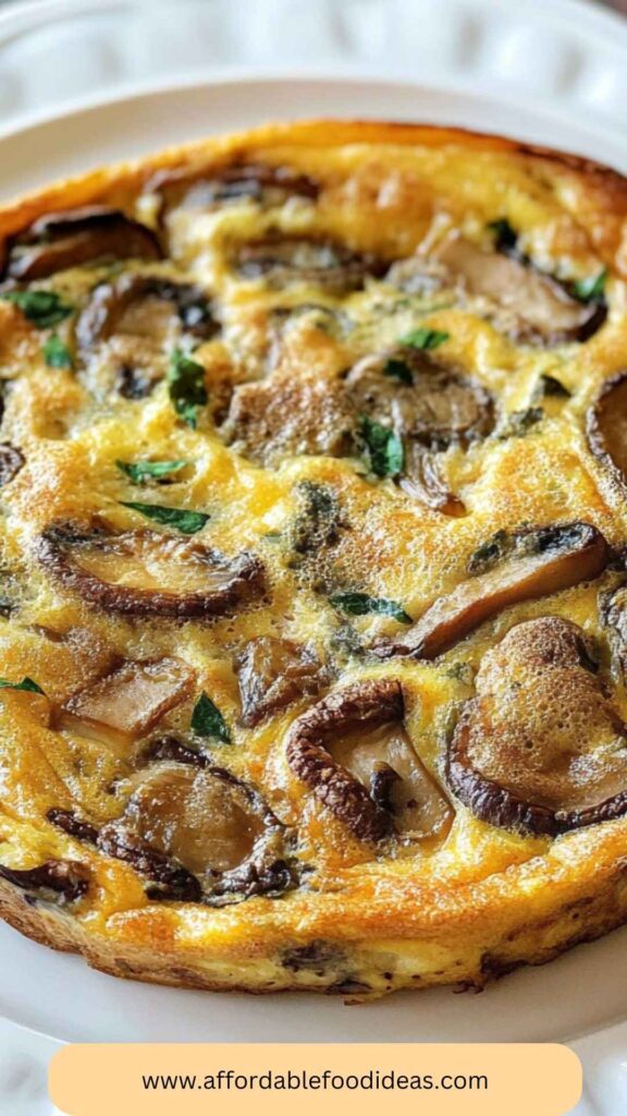 Best Mushroom Frittata Recipe