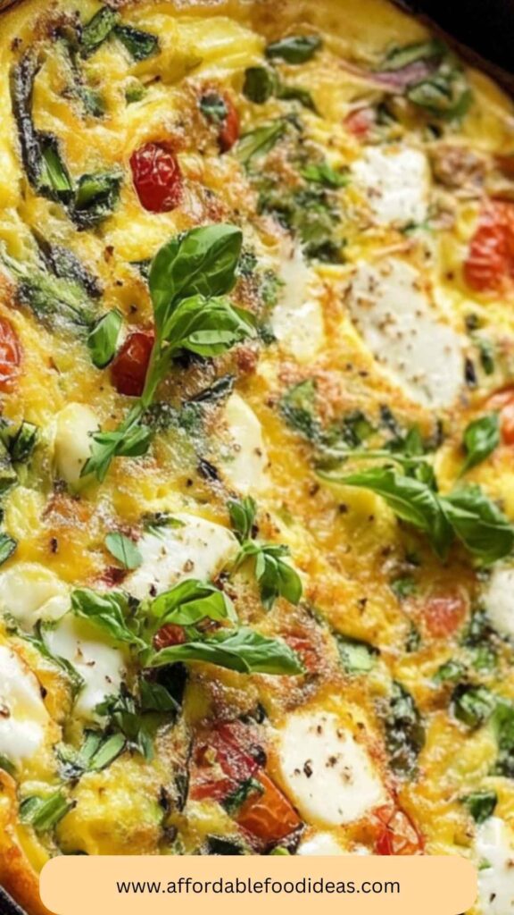 Healthy Vegetable Frittata Copycat Recipe