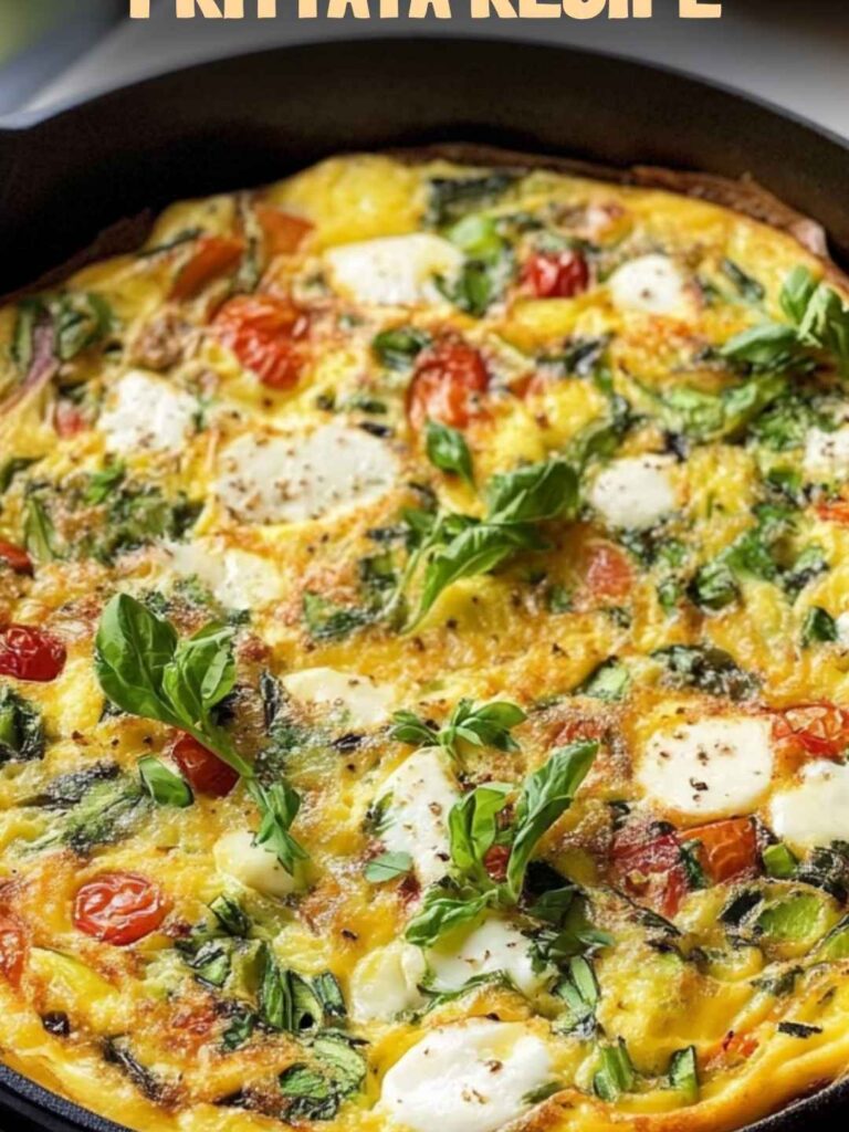 Healthy Vegetable Frittata Recipe