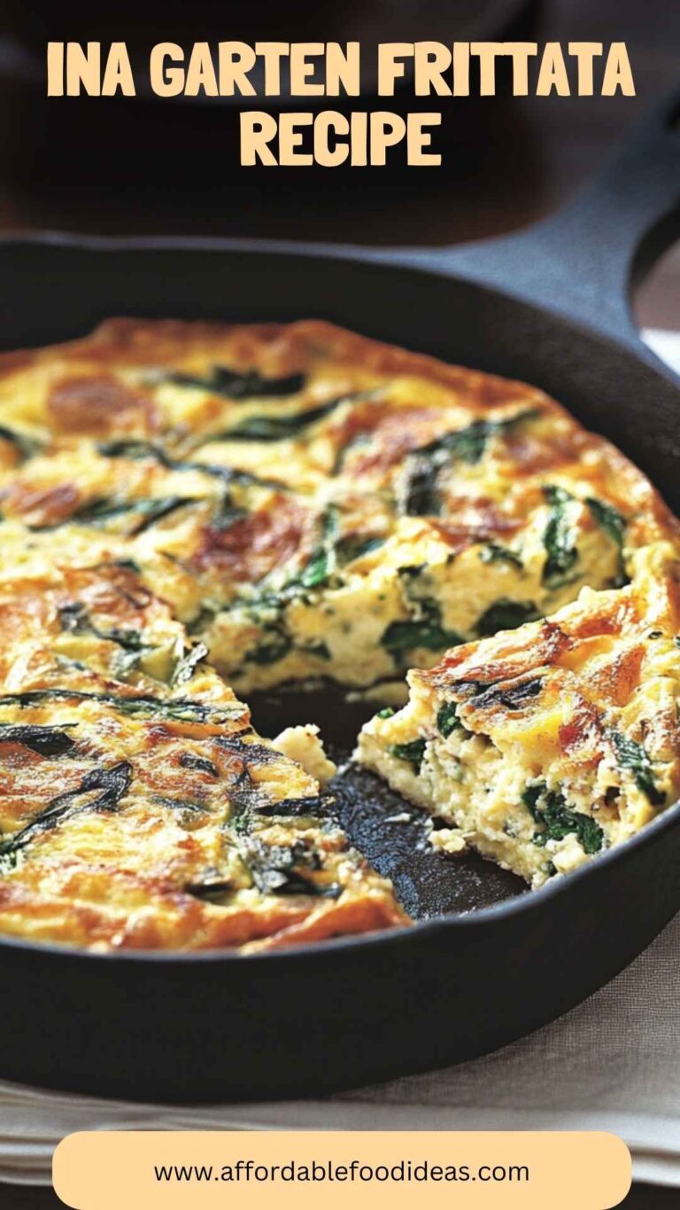 Ina Garten Frittata Recipe – Affordable Food Ideas