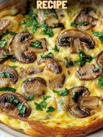 Mushroom Frittata Recipe