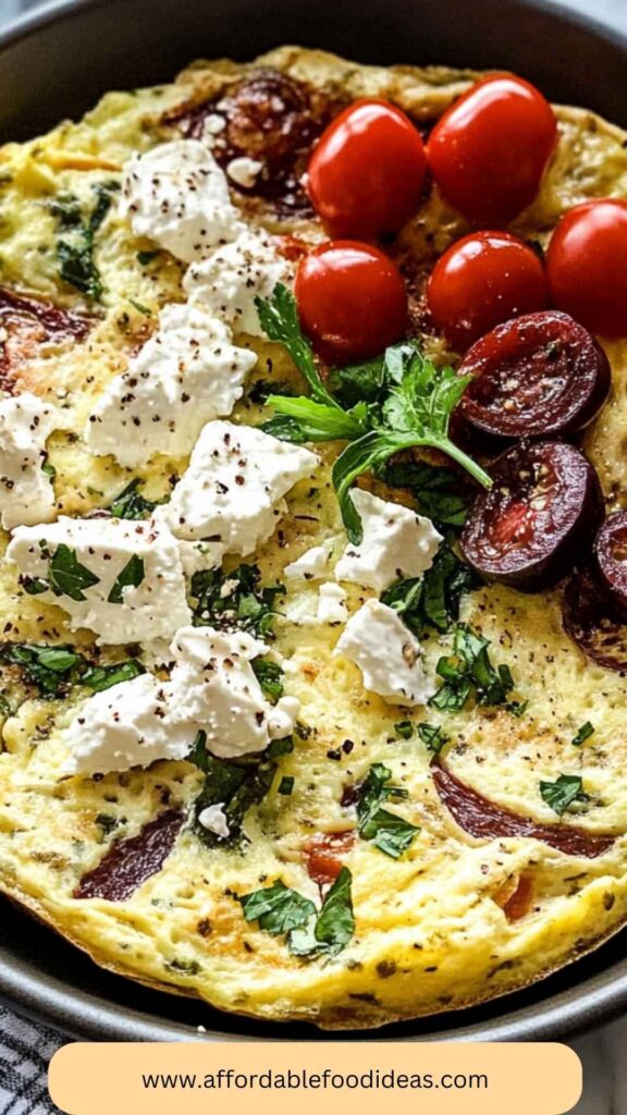 Best Mediterranean Frittata Recipe