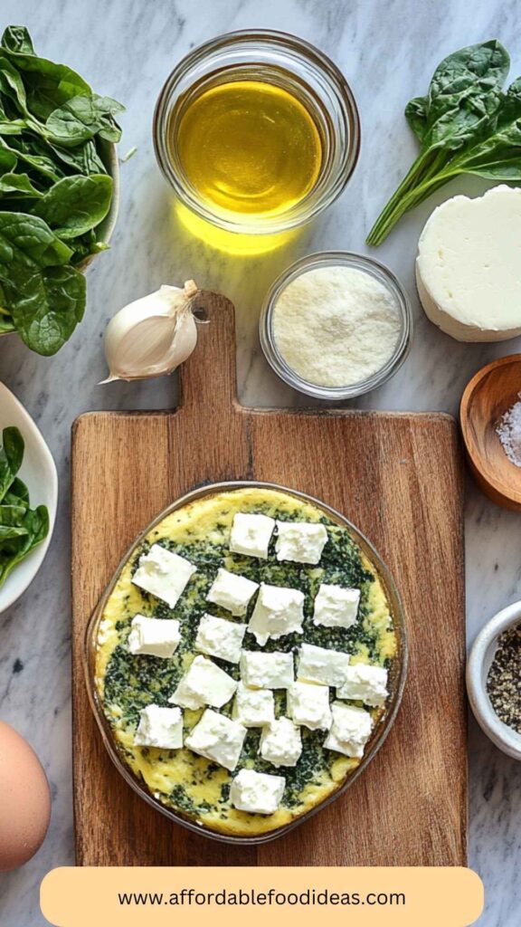 Feta And Spinach Frittata Copycat Recipe