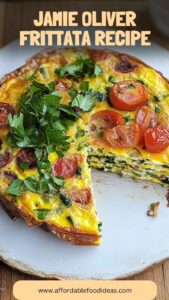 Jamie Oliver Frittata Recipe – Affordable Food Ideas