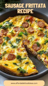Sausage Frittata Recipe – Affordable Food Ideas