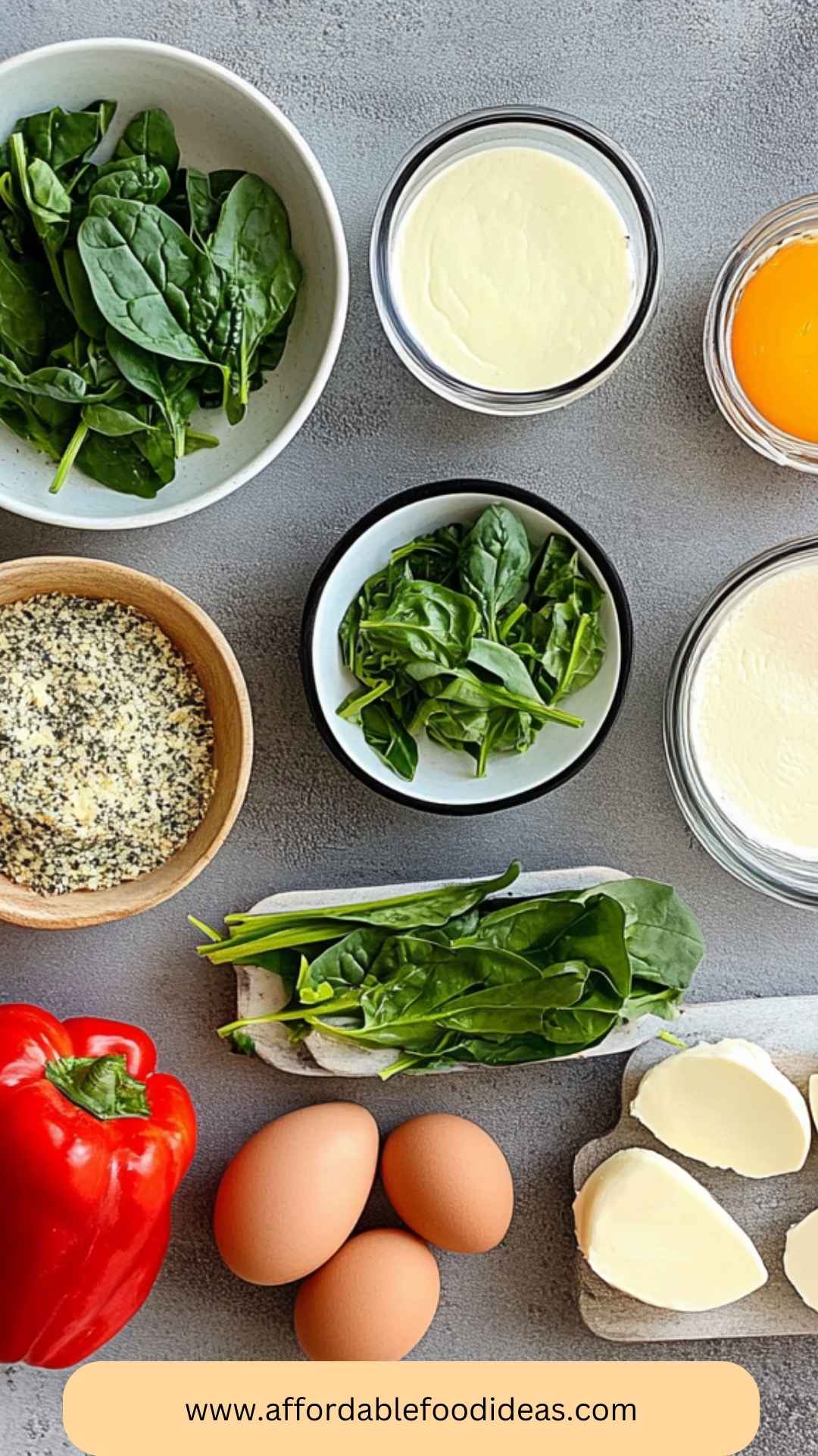 Spinach Frittata Muffin Recipe - Affordable Food Ideas