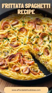 Frittata Spaghetti Recipe – Affordable Food Ideas