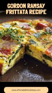 Gordon Ramsay Frittata Recipe -Affordable Food Ideas