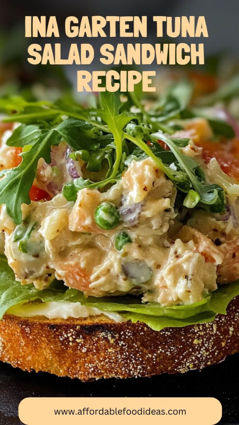 Ina Garten Tuna Salad Sandwich Recipe – Affordable Food Ideas