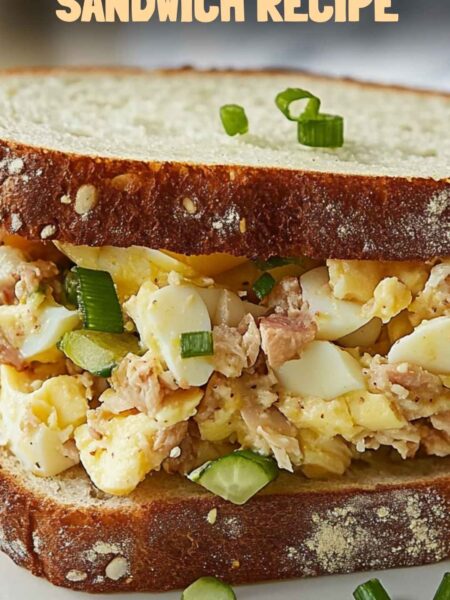 Tuna Fish Egg Salad Sandwich Recipe