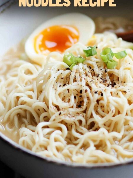 Gluten Free Ramen Noodles Recipe