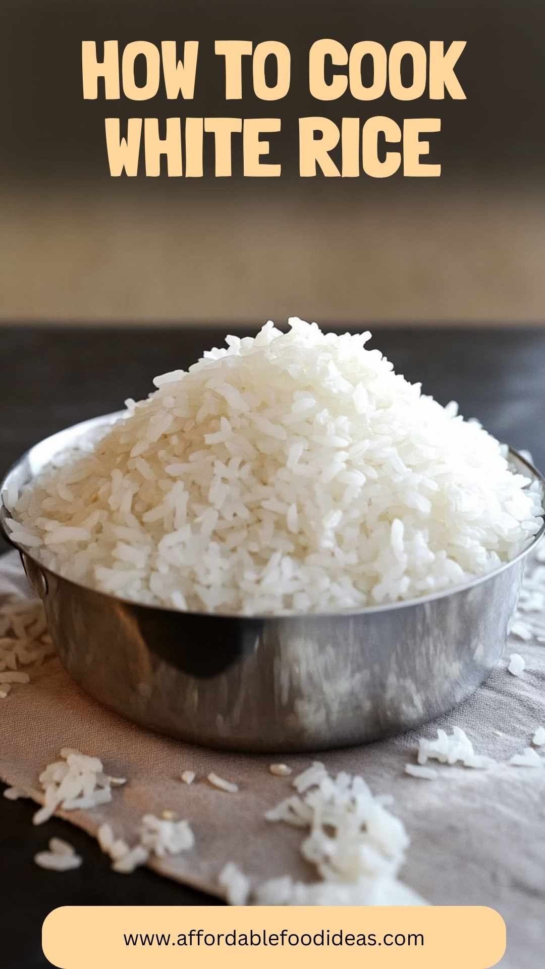 How to Cook White Rice