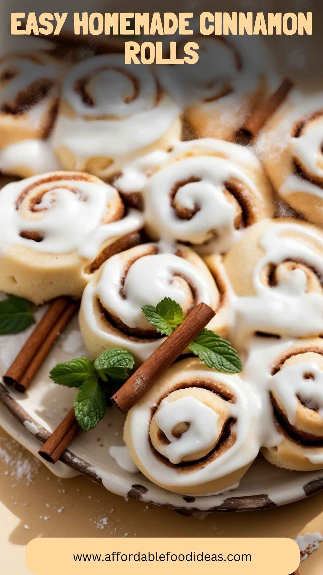 Easy Homemade Cinnamon Rolls
