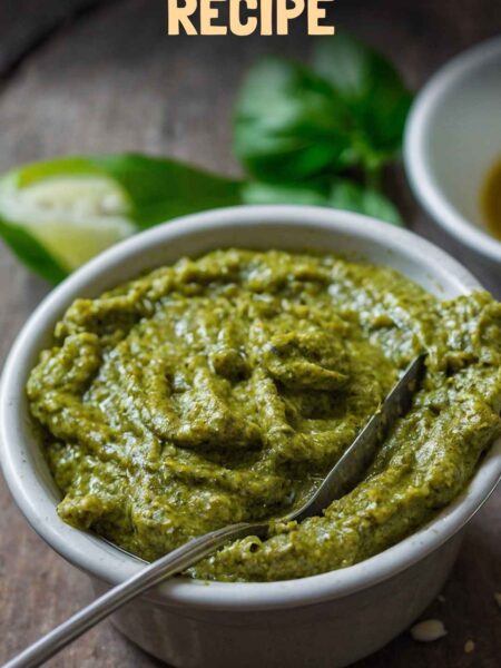 Easy Vegan Pesto Recipe