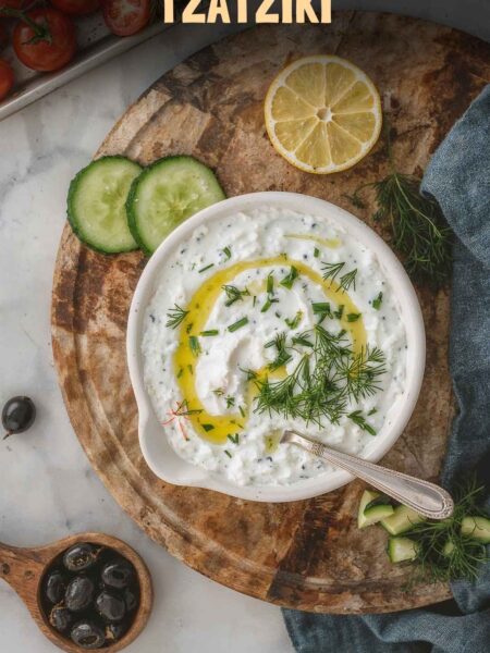 6 Ingredient Vegan Tzatziki
