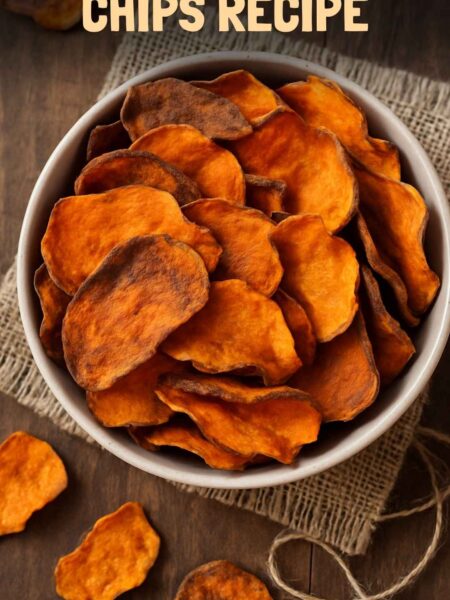 Baked Sweet Potato Chips Recipe