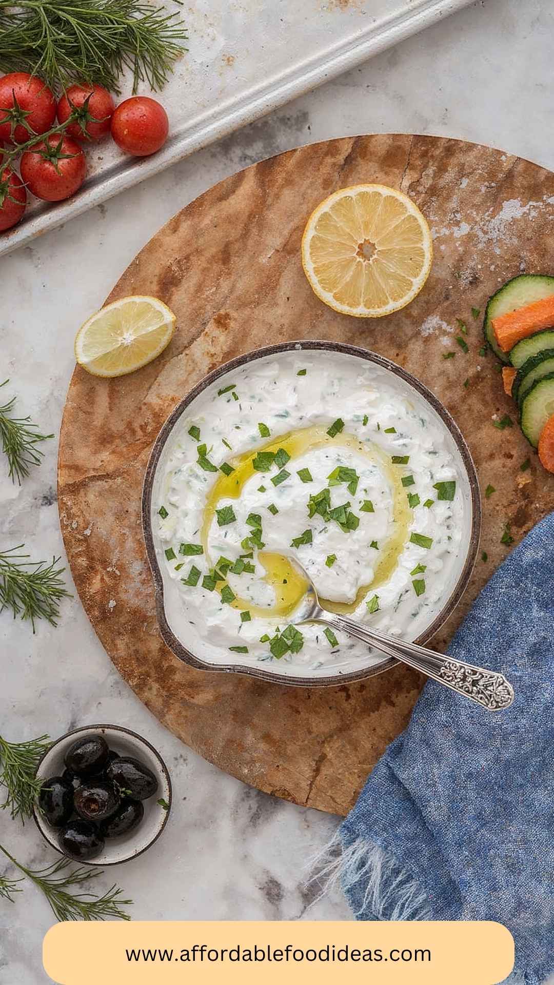 Best 6 Ingredient Vegan Tzatziki Best 6 Ingredient Vegan Tzatziki