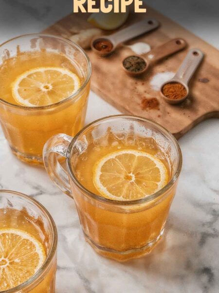 Ginger Lemon Water Recipe