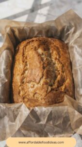 One Bowl Gluten-Free Banana Bread – Affordable Food Ideas