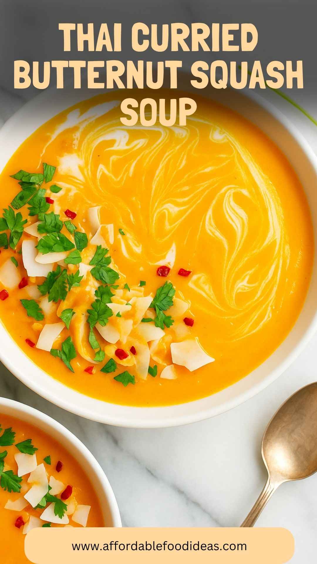 Thai Curried Butternut Squash Soup