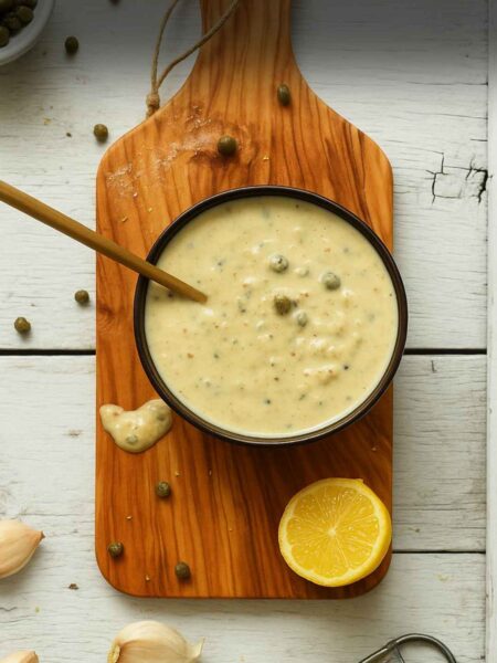 5 Minute Vegan Caesar Dressing