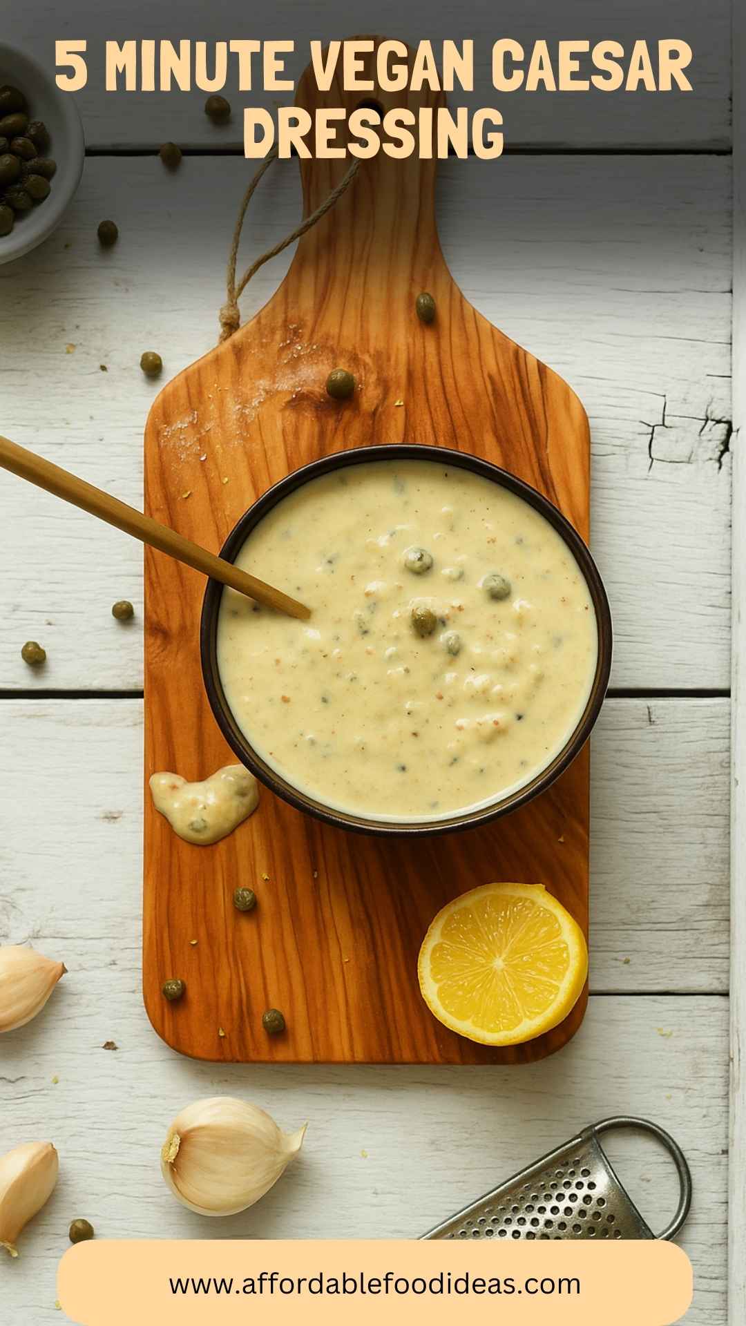 5 Minute Vegan Caesar Dressing 5 Minute Vegan Caesar Dressing