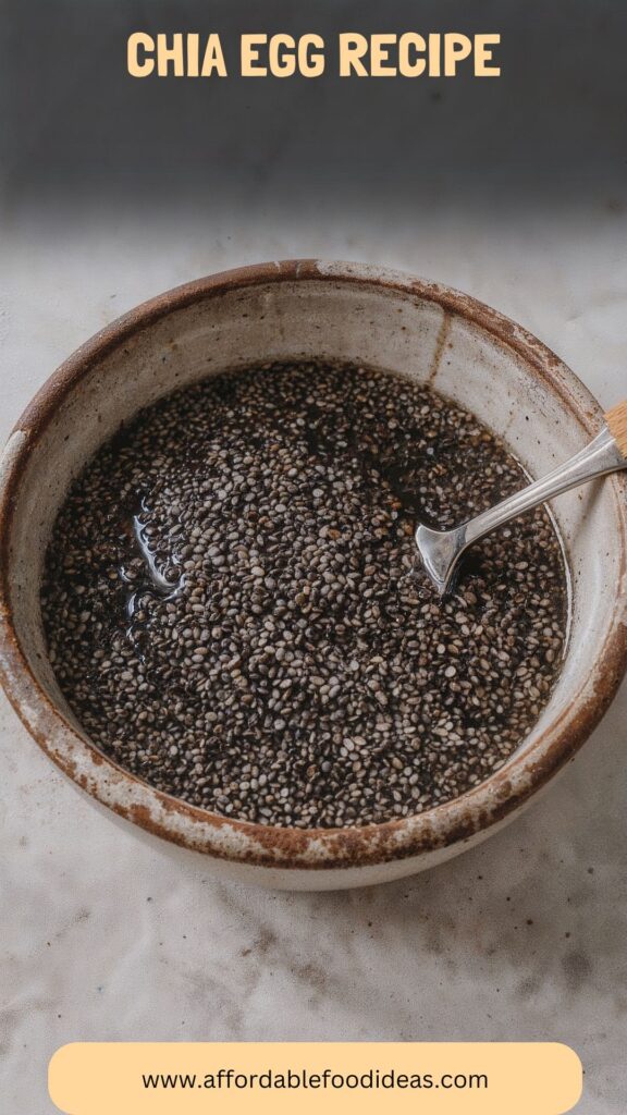 Chia Egg Recipe