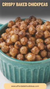 Crispy Baked Chickpeas – Affordable Food Ideas
