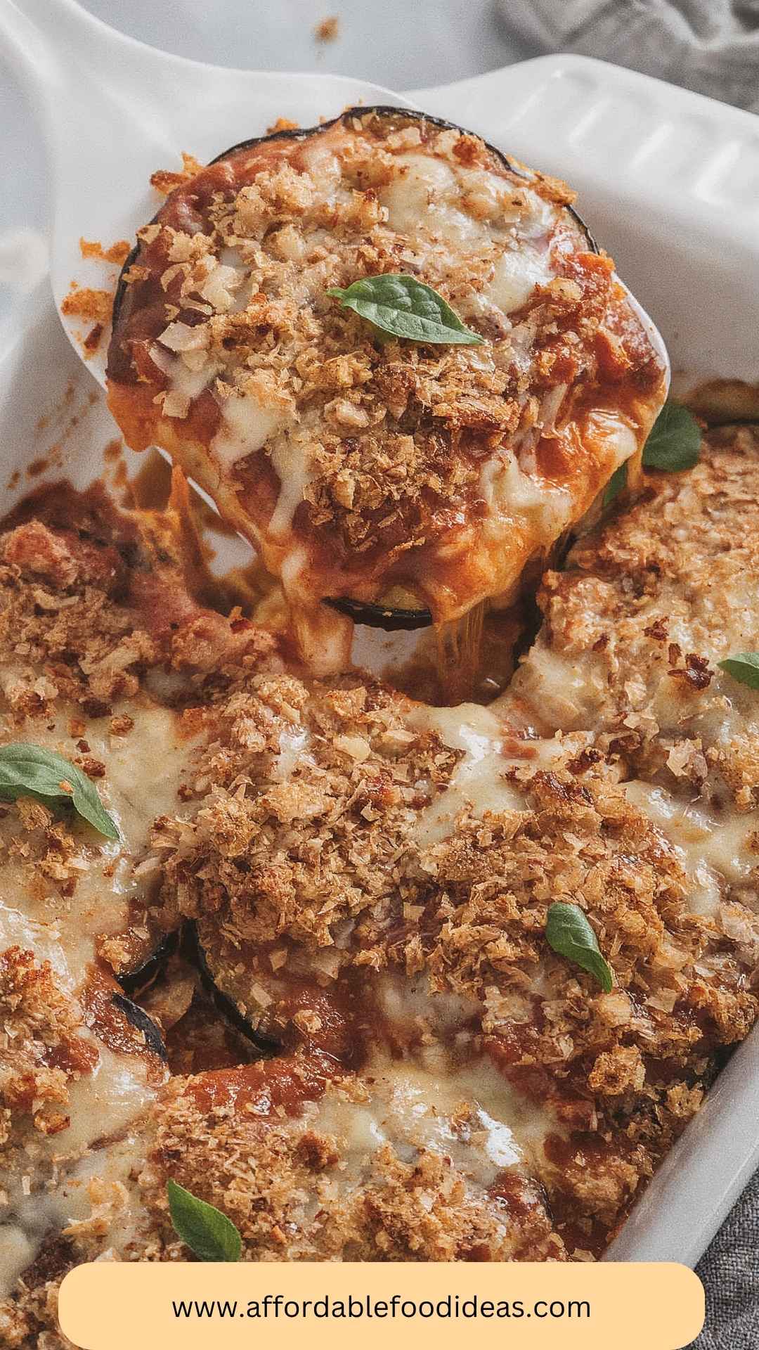 Vegan Eggplant Parmesan Vegan Eggplant Parmesan