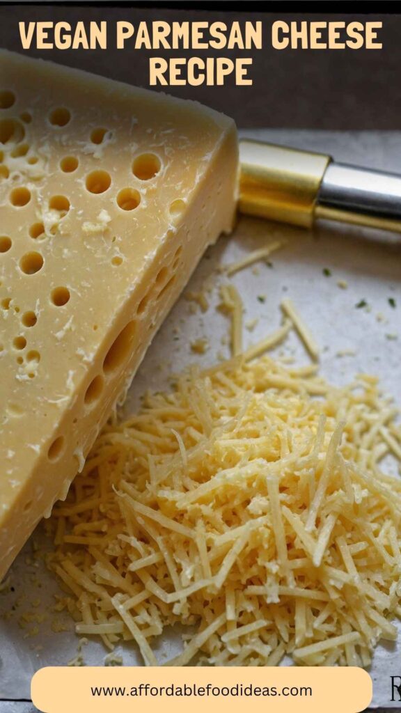 Vegan Parmesan Cheese Recipe
