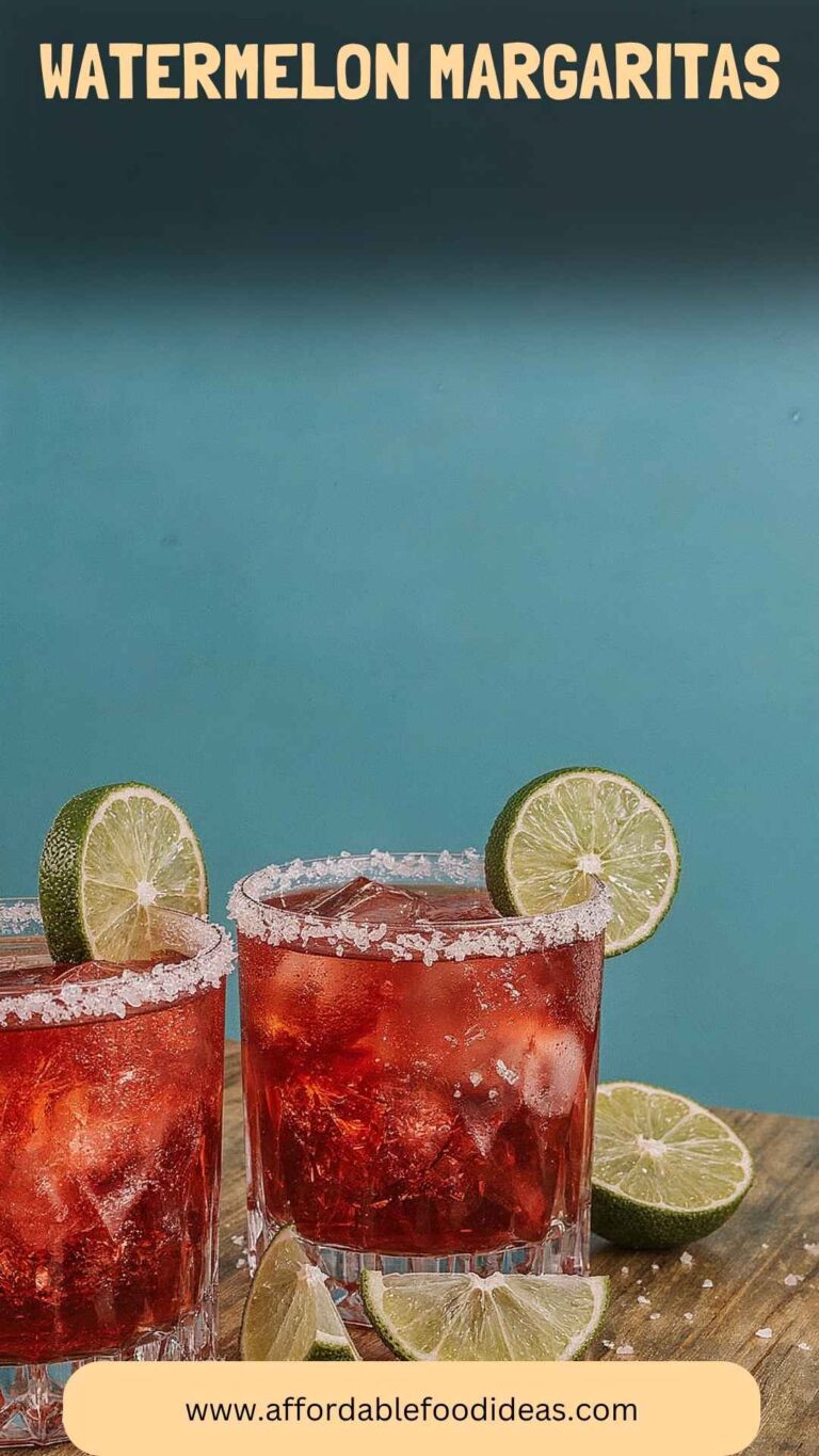 Watermelon Margaritas – Affordable Food Ideas