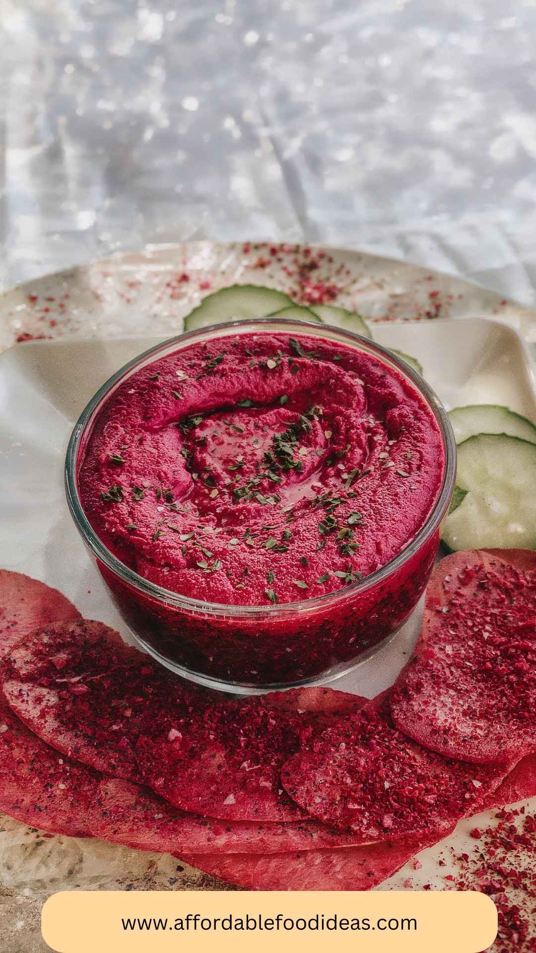 Best Roasted Beet Hummus