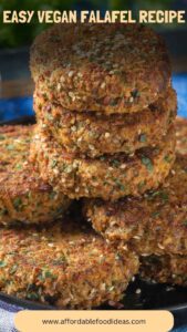 Easy Vegan Falafel Recipe – Affordable Food Ideas