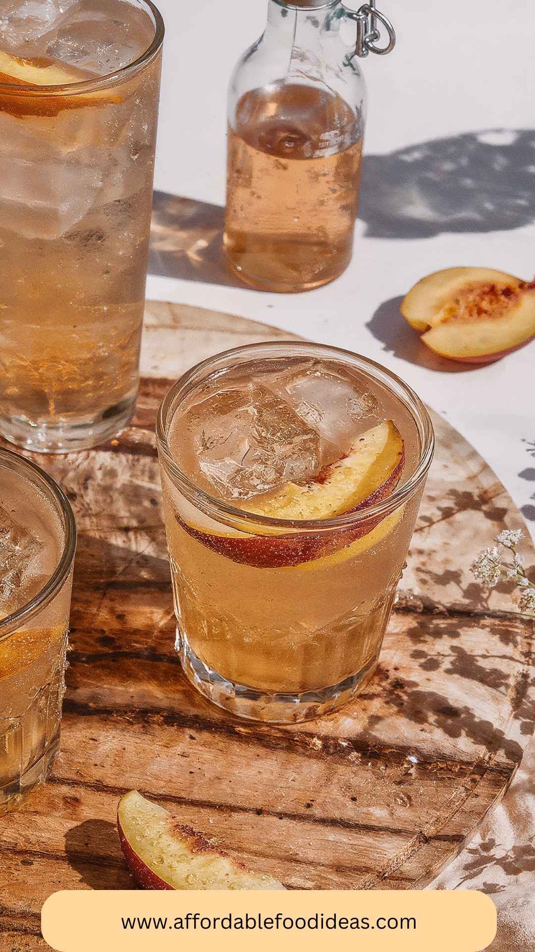 How to Make Perfect Peach Iced Tea