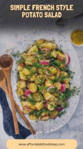 Simple French Style Potato Salad – Affordable Food Ideas