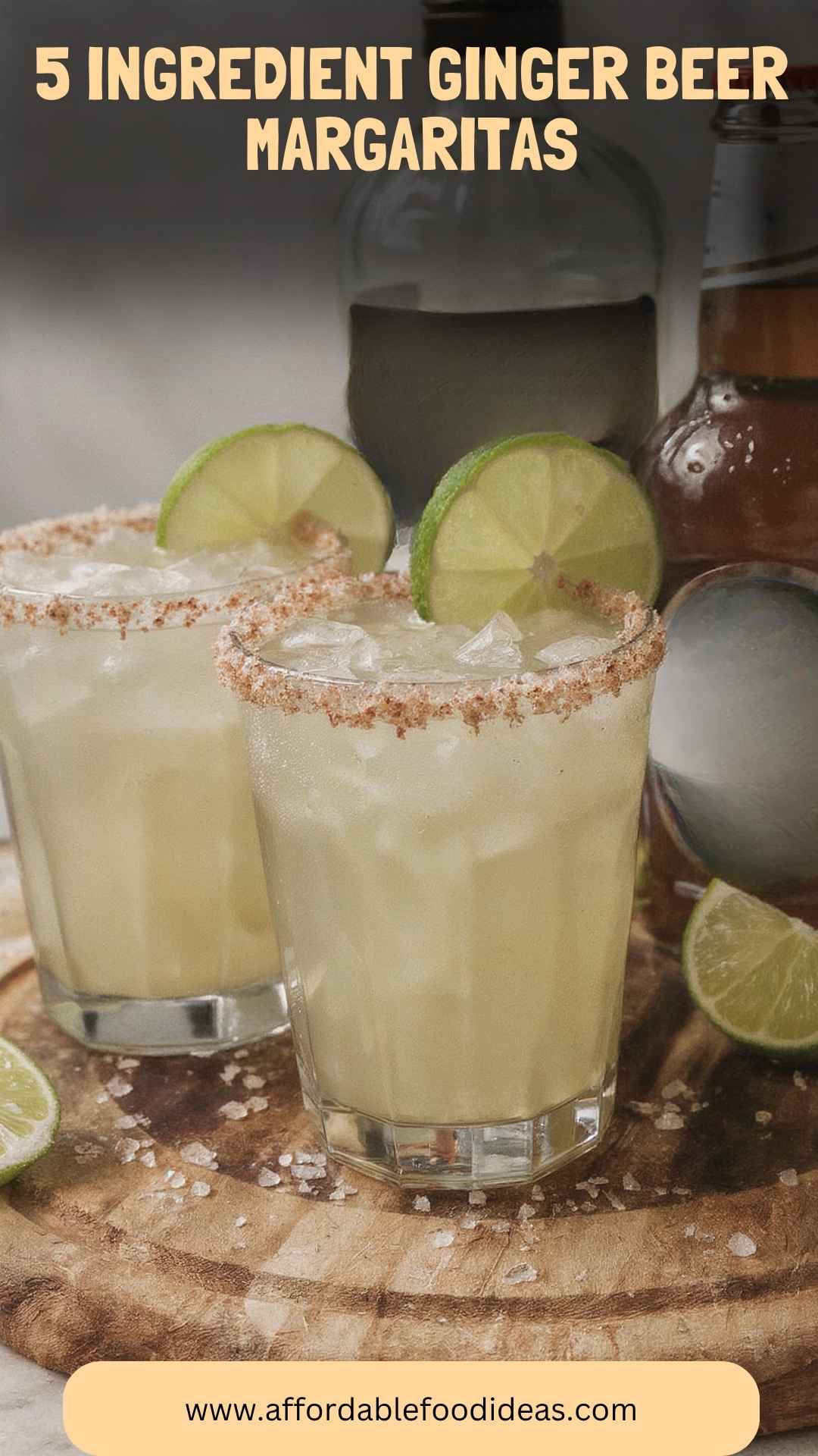 5 Ingredient Ginger Beer Margaritas