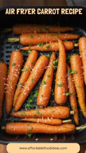 Air Fryer Carrot Recipe – Affordable Food Ideas