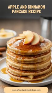 Apple And Cinnamon Pancake Recipe – Affordable Food Ideas