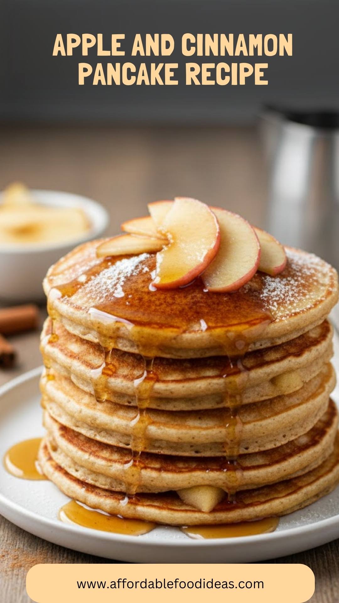 Apple And Cinnamon Pancake Recipe