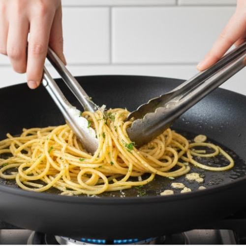 Step 5: Combine Pasta and Sauce