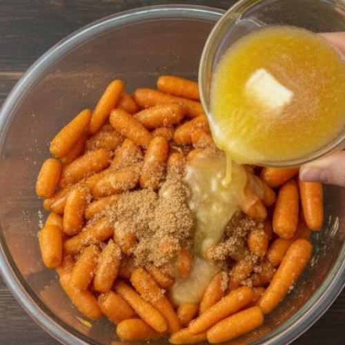 Step 1: Preparing the Sweet Carrots