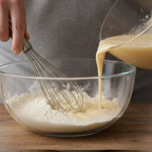 Step 5: Join Wet and Dry Ingredients