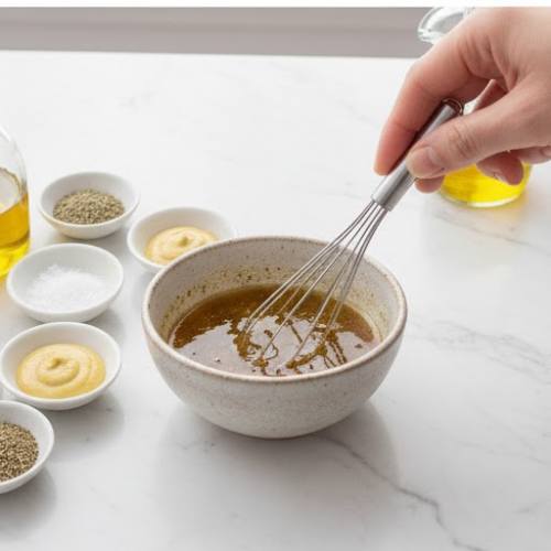 Step 1: Whisk Together the Dressing Step 1: Whisk Together the Dressing