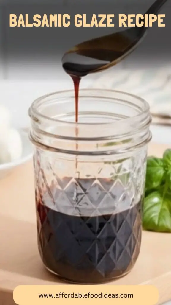 Balsamic Glaze Recipe Balsamic Glaze Recipe