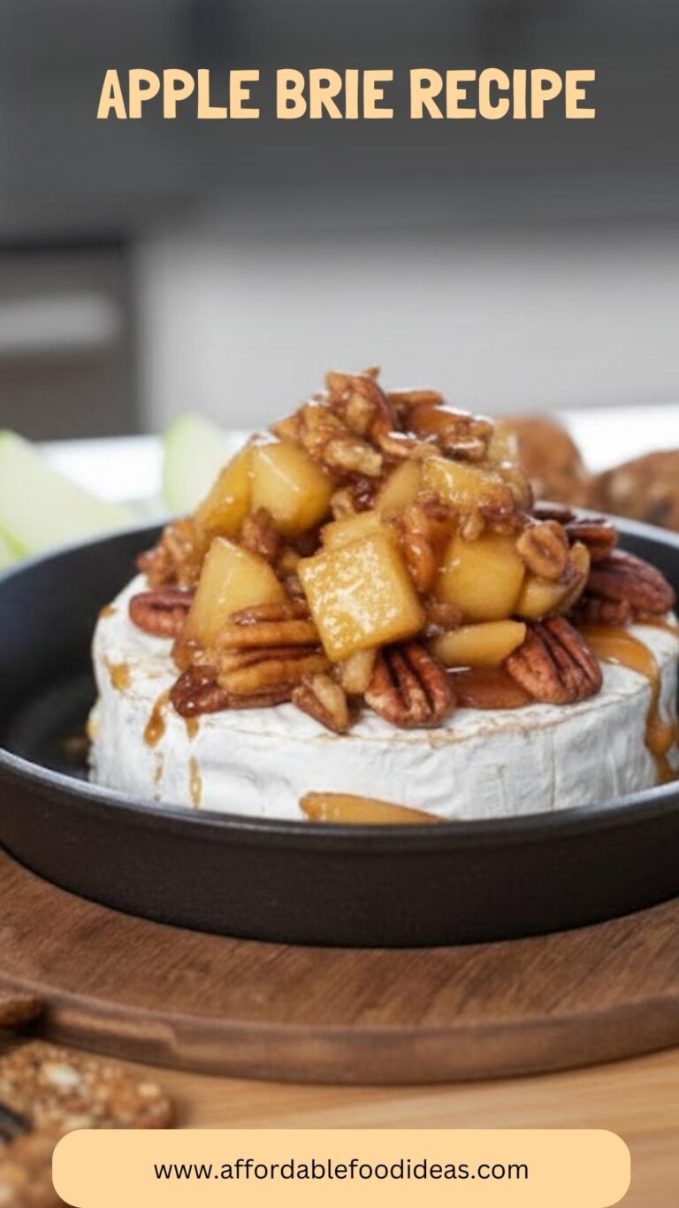 Apple Brie Recipe – Affordable Food Ideas