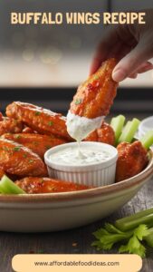 Buffalo Wings Recipe – Affordable Food Ideas