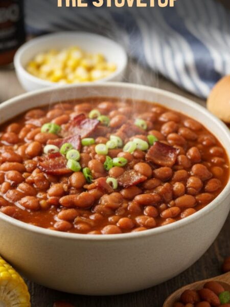 Baked Beans Recipe on the Stovetop