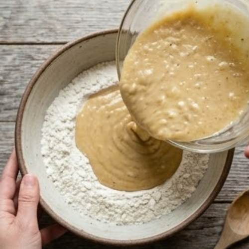 Step 4: Combine wet and dry Step 4: Combine wet and dry