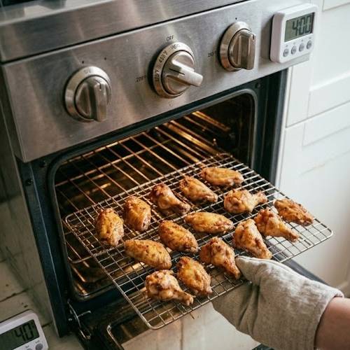 Step 6: Bake at High Temp