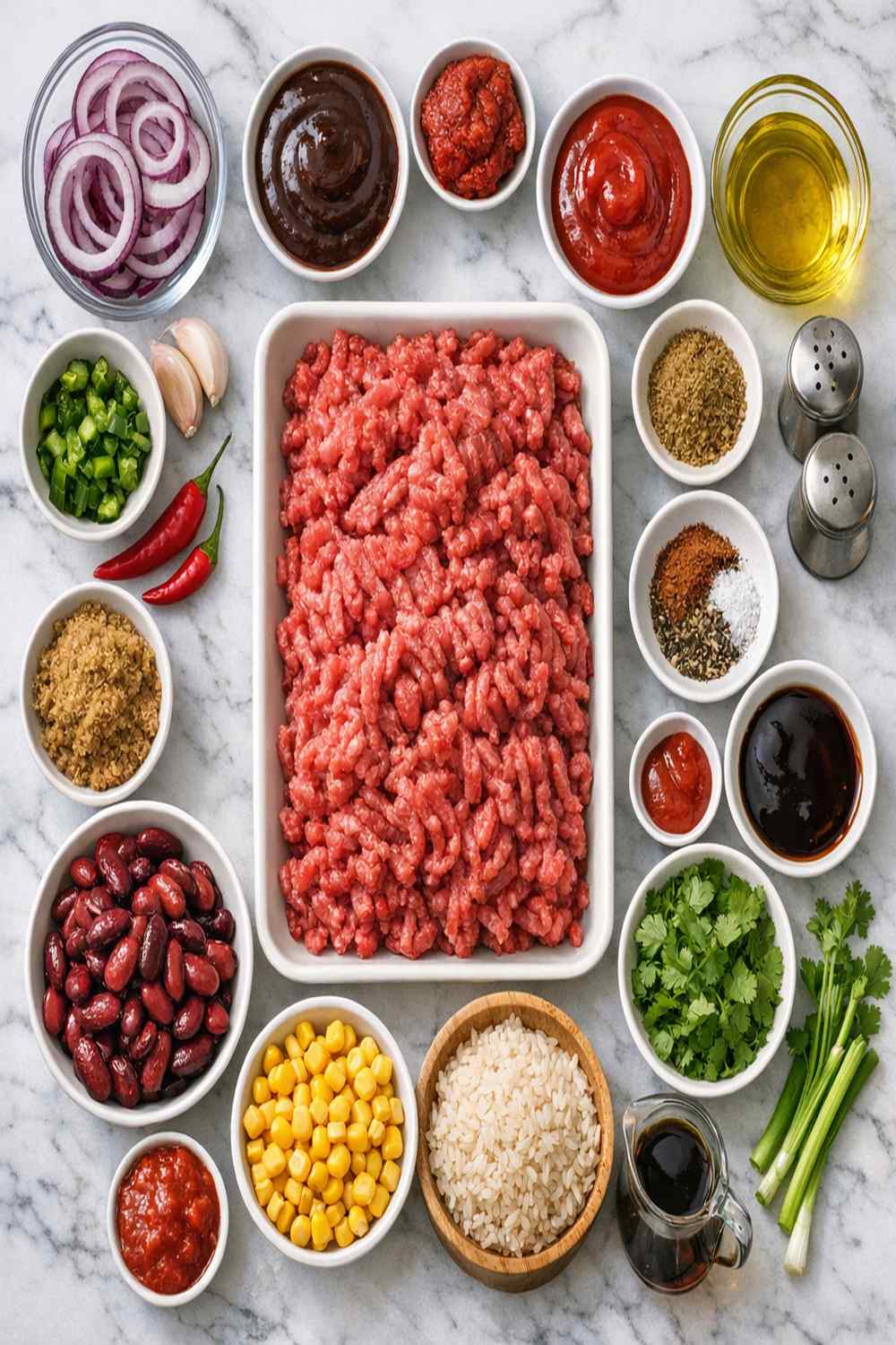 Bbq Beef Mince Recipe ingredients